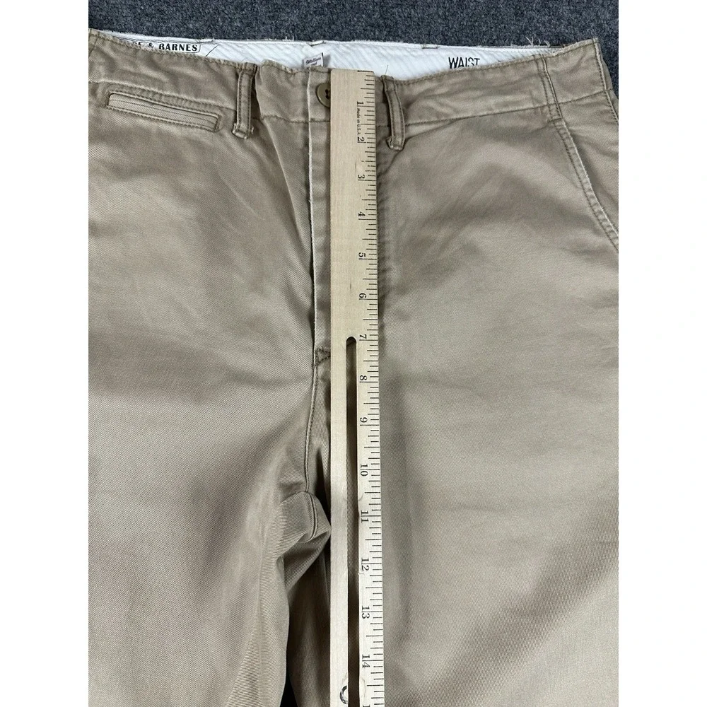 Wallace & Barnes Pants Mens 31 X 32 Officers Chino Cotton Field  Khaki